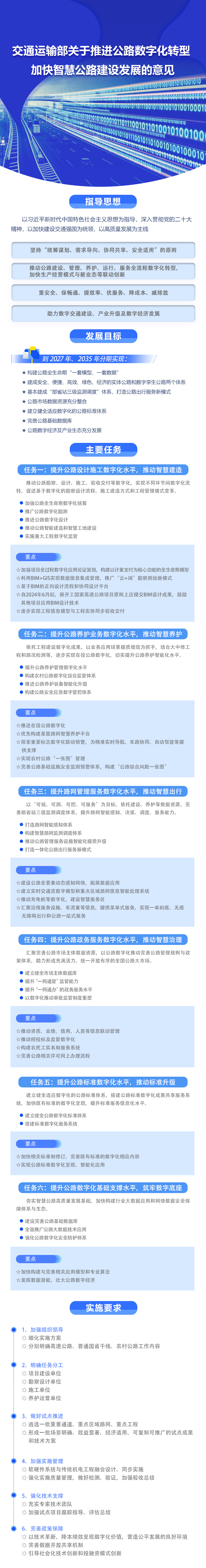 《关于推进公路数字化转型 加快智慧公路建设发展的意见》政策解读  解读1